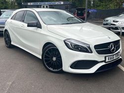 White Used 2016 Mercedes A200 AMG line Hatchback | £12,995 (Fair price)