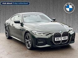 Green Used 2022 BMW 420 M Sport Coupe | £30,201 (Fair price)