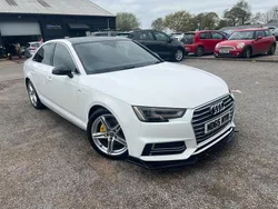 White Used 2016 Audi A4 S-Line Sedan | £11,400 (Good price)