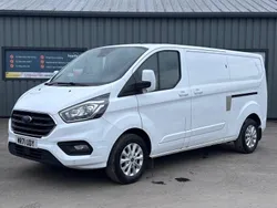 White Used 2021 Ford Transit Custom Limited Van | £13,450 (Fair price)