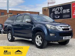 Blue Used 2014 Isuzu D-Max Pickup | £11,990 (A bit pricey)