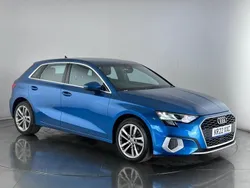 Blue Used 2022 Audi A3 Sportback Sport Hatchback | £17,750 (Fair price)