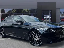 Black Used 2021 Mercedes E400 AMG line Sedan | £39,209 (A bit pricey)