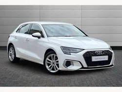 Ibis white Used 2022 Audi A3 e-tron Sport Hatchback | £22,650 (Fair price)