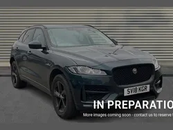Green Used 2018 Jaguar F-Pace R-Sport SUV | £19,790 (Good price)