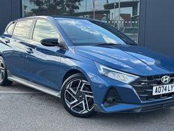 Vibrant blue Used 2024 Hyundai i20 N Line Hatchback | £20,495 (A bit pricey)