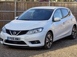 White Used 2016 Nissan Pulsar N-TEC Hatchback | £4,400 (Good price)