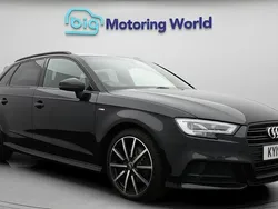 Used 2020 Audi A3 Sportback Black Edition Hatchback | £16,900 (Fair price)