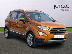 Orange Used 2018 Ford Ecosport Titanium SUV | £10,000 (Fair price)