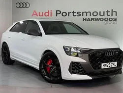 White Used 2025 Audi RS Q8 Black Edition SUV | £126,990