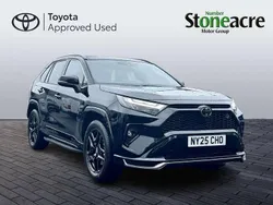 Black Used 2025 Toyota RAV4 Hybrid Sport SUV | £44,950