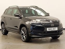 Black Used 2021 Skoda Karoq SportLine SUV | £22,698 (Fair price)