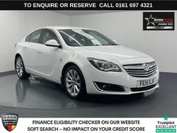 White Used 2015 Vauxhall Insignia Elite Hatchback | £5,970 (A bit pricey)