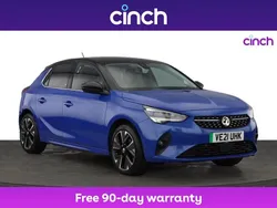 Blue Used 2021 Vauxhall Corsa-e Elite Hatchback | £10,999 (Fair price)