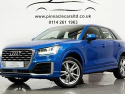 Blue Used 2017 Audi Q2 S-Line SUV | £16,290 (Fair price)