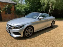 Silver Used 2017 Mercedes C200 AMG line Cabriolet | £19,000 (Fair price)