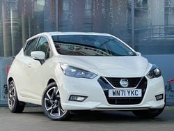 White Used 2021 Nissan Micra Acenta Hatchback | £13,990 (Fair price)