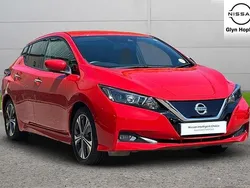 Red Used 2021 Nissan Leaf N-Connecta Hatchback | £9,171 (Good price)