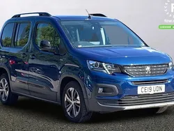 Blue Used 2019 Peugeot Rifter GT-line MPV | £16,699 (Fair price)