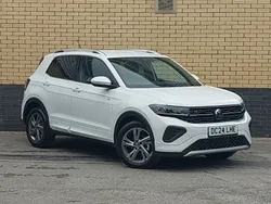 White New 2024 VW T-Cross R-line SUV | £24,998 (Super price)