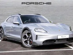 Silver Used 2024 Porsche Taycan Cross Turismo Sedan | £85,850 (Fair price)