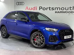 Blue Used 2021 Audi Q5 Comfort SUV | £35,990 (Fair price)