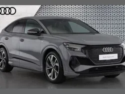Grey Used 2022 Audi Q4 Sportback e-tron Comfort SUV | £32,510
