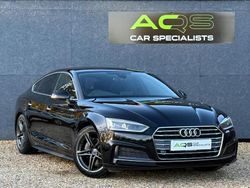 Black Used 2017 Audi A5 Sportback S-Line Hatchback | £13,495 (A bit pricey)