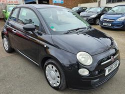 Black Used 2011 Fiat 500 Pop Hatchback | £2,500 (Expensive)