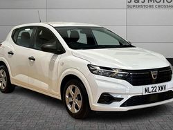 White Used 2022 Dacia Sandero Essentiel Hatchback | £8,795 (Good price)