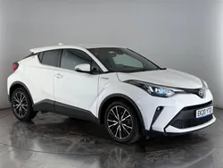 White Used 2020 Toyota C-HR SUV | £18,100 (Fair price)