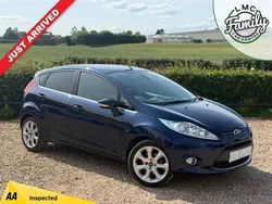 Blue Used 2011 Ford Fiesta Titanium Hatchback | £8,124 (Expensive)