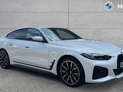 Mineral white metallic Used 2024 BMW i4 M Sport Sedan | £33,971 (Good price)