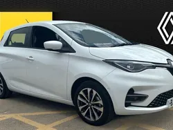 White Used 2020 Renault Zoe GT-Line Hatchback | £9,467 (Fair price)