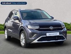 Grey Used 2024 VW T-Cross Match SUV | £21,860 (Fair price)