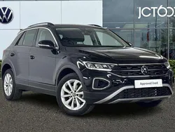 Black Used 2025 VW T-Roc Match SUV | £25,296 (Fair price)