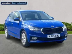 Blue Used 2025 Skoda Fabia SE Hatchback | £16,831 (Fair price)
