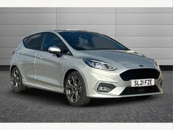 Silver Used 2021 Ford Fiesta ST-Line Hatchback | £13,645 (Fair price)