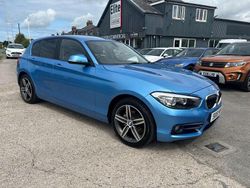 Blue Used 2018 BMW 118 Sport Line Hatchback | £9,495 (Fair price)