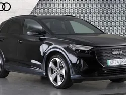 Black Used 2024 Audi Q4 e-tron Black Edition SUV | £34,990 (Good price)