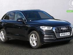 Black Used 2018 Audi Q5 S-Line SUV | £19,599 (Fair price)