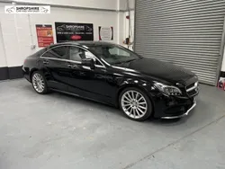 Black Used 2017 Mercedes CLS350 AMG Line Premium Plus Coupe | £17,495