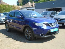 Blue Used 2015 Nissan Qashqai Tekna SUV | £8,495 (Fair price)