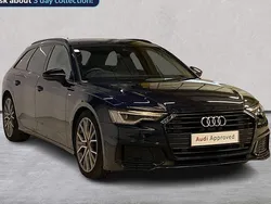 Blue Used 2021 Audi A6 Black Edition Estate | £30,317 (A bit pricey)