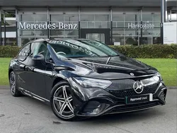 Black Used 2024 Mercedes EQE350 AMG line Sedan | £47,000 (Good price)