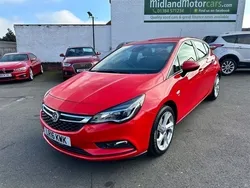 Red Used 2016 Vauxhall Astra SRi Hatchback | £6,999 (A bit pricey)