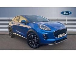 Blue Used 2023 Ford Puma Titanium SUV | £14,672