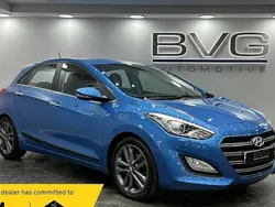 Blue Used 2015 Hyundai i30 Premium Hatchback | £8,494 (Fair price)