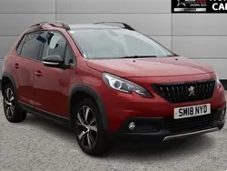 Red Used 2018 Peugeot 2008 GT-line SUV | £10,250 (Fair price)