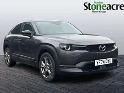 Grey New 2024 Mazda MX30 Exclusive-Line SUV | £17,995 (A bit pricey)